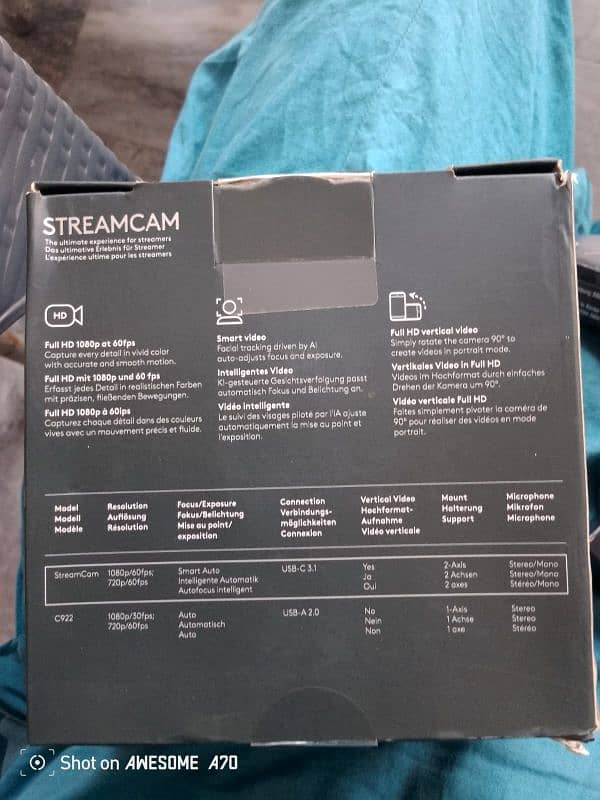 logi streamcam 3