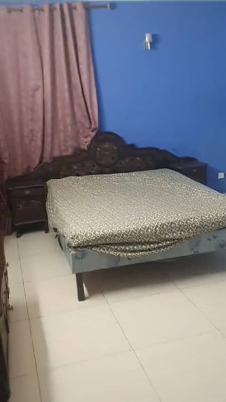 AC Bed sofa LED Fridge micro . washing machine . fan full furnished house 4