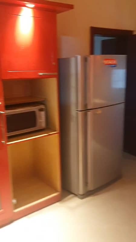 AC Bed sofa LED Fridge micro . washing machine . fan full furnished house 19