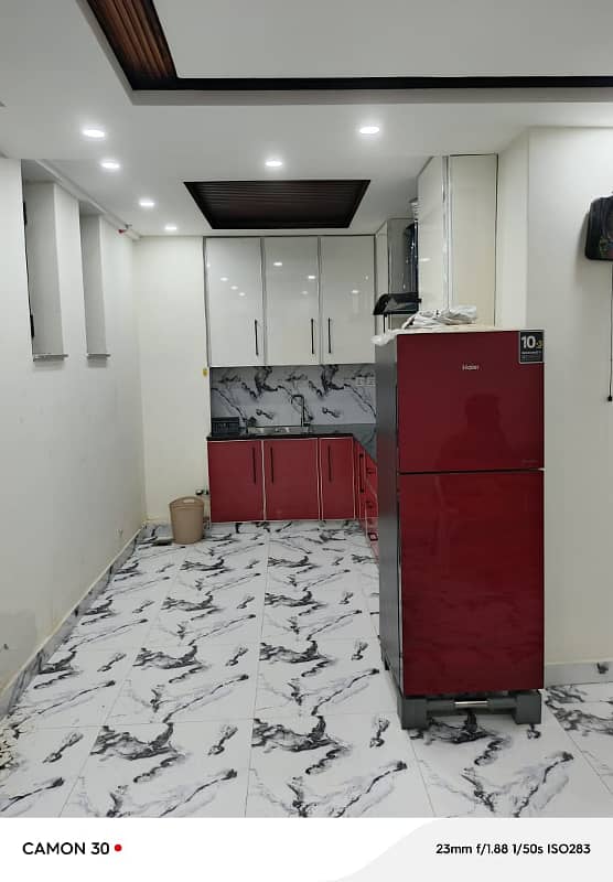 1 Bed Fully Furnished Apartment is for Rent in Nihstar Block Bahria Town 4