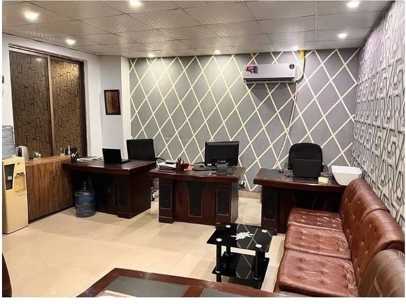 Area 310 Sq. ft Office For Sale Monthly Rental income 40k Best Investment on Main Boulevard Gulberg Lahore Original Pics 1