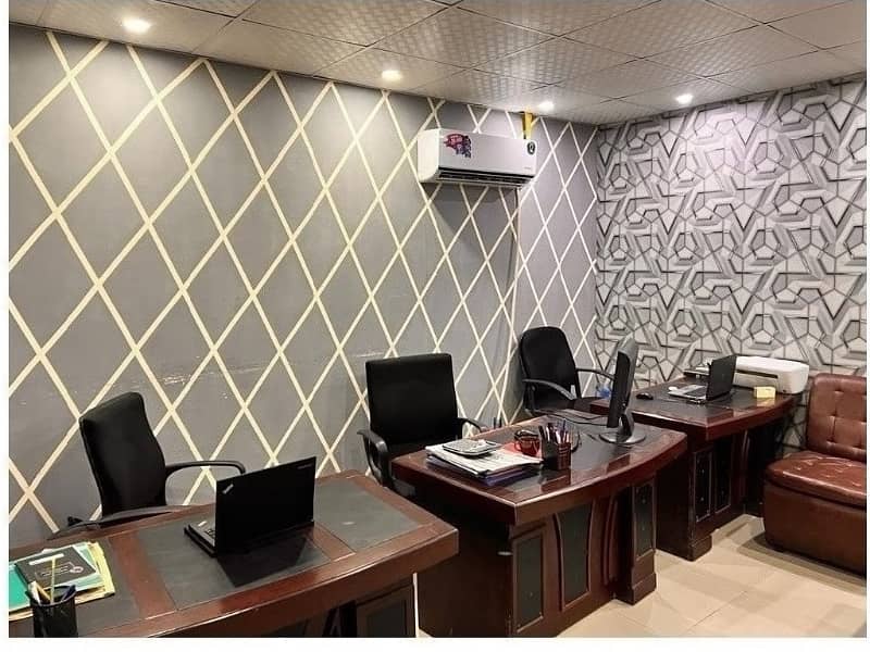 Area 310 Sq. ft Office For Sale Monthly Rental income 40k Best Investment on Main Boulevard Gulberg Lahore Original Pics 3