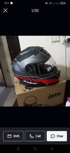 Jekei Helmat 912 Flip visor