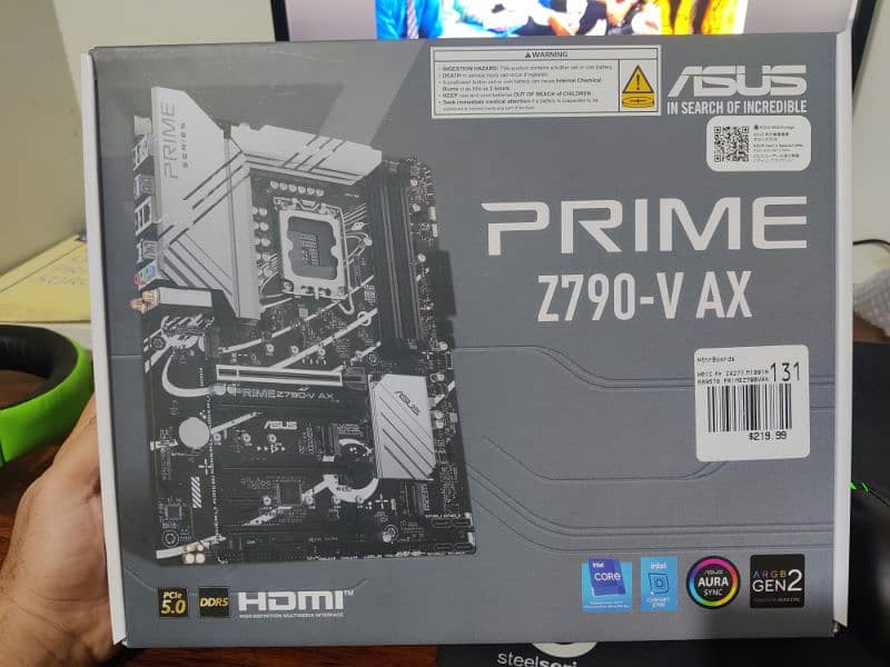 Brand new box packed bundle for sale, intel i9 12900k with mb and ram 1