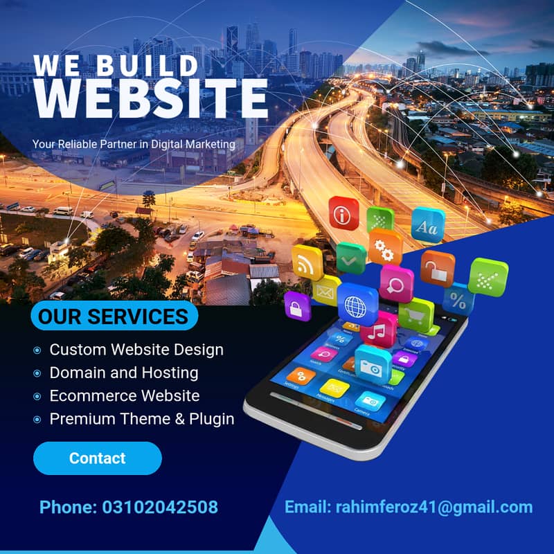 Web Development ,  Web Hosting , Graphic Design etc services Available 0