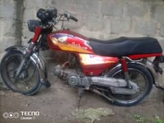 Honda cd70 2004 model karachi number 0