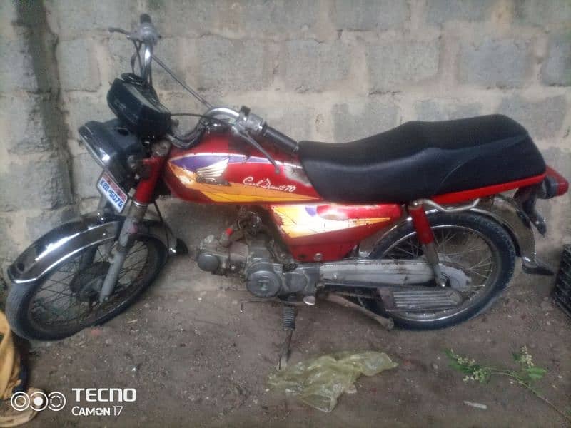 Honda cd70 2004 model karachi number 5