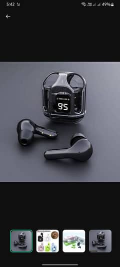 Air 31 Digital Display Case Earbuds