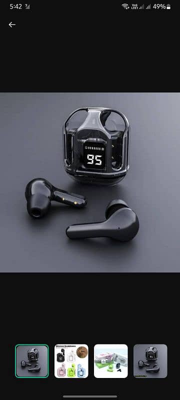 Air 31 Digital Display Case Earbuds 0