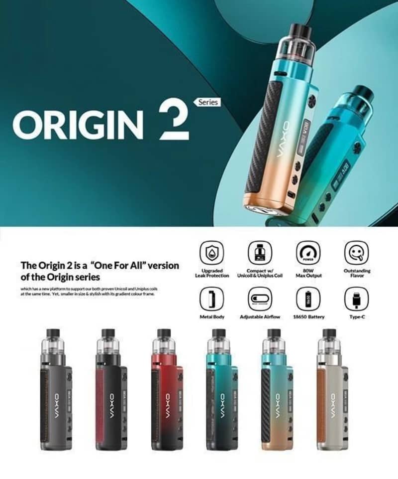 OXVA Origin 2 - High-Performance Vape Kit in Excellent Condition 1