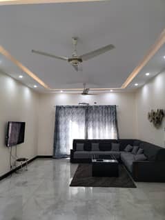 10 Marla Fully Furnished Lower Portion For Rent In Sector C Bahira Town Lahore