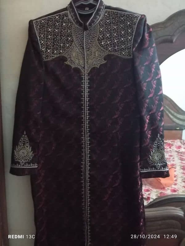 sherwani brend new 0