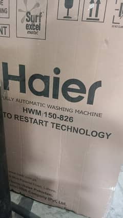 Haier fully Automatic washing machine for sale.