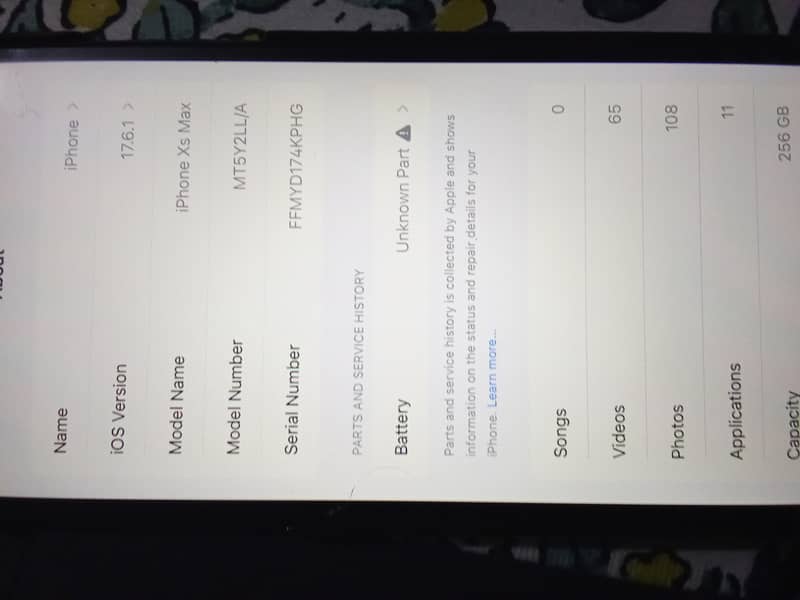 Iphone xs max 256 gb non pta 2