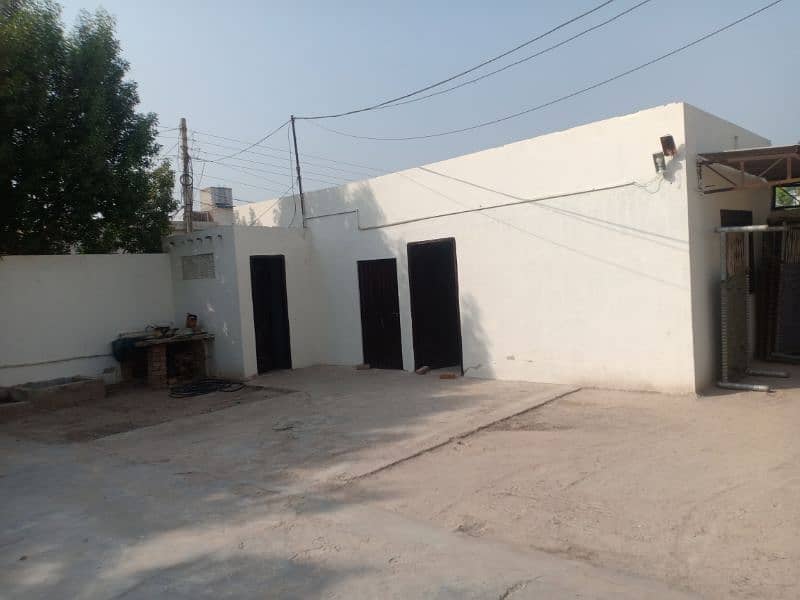 9 Marla plot + 2 rooms 1 bathroom for sale 6