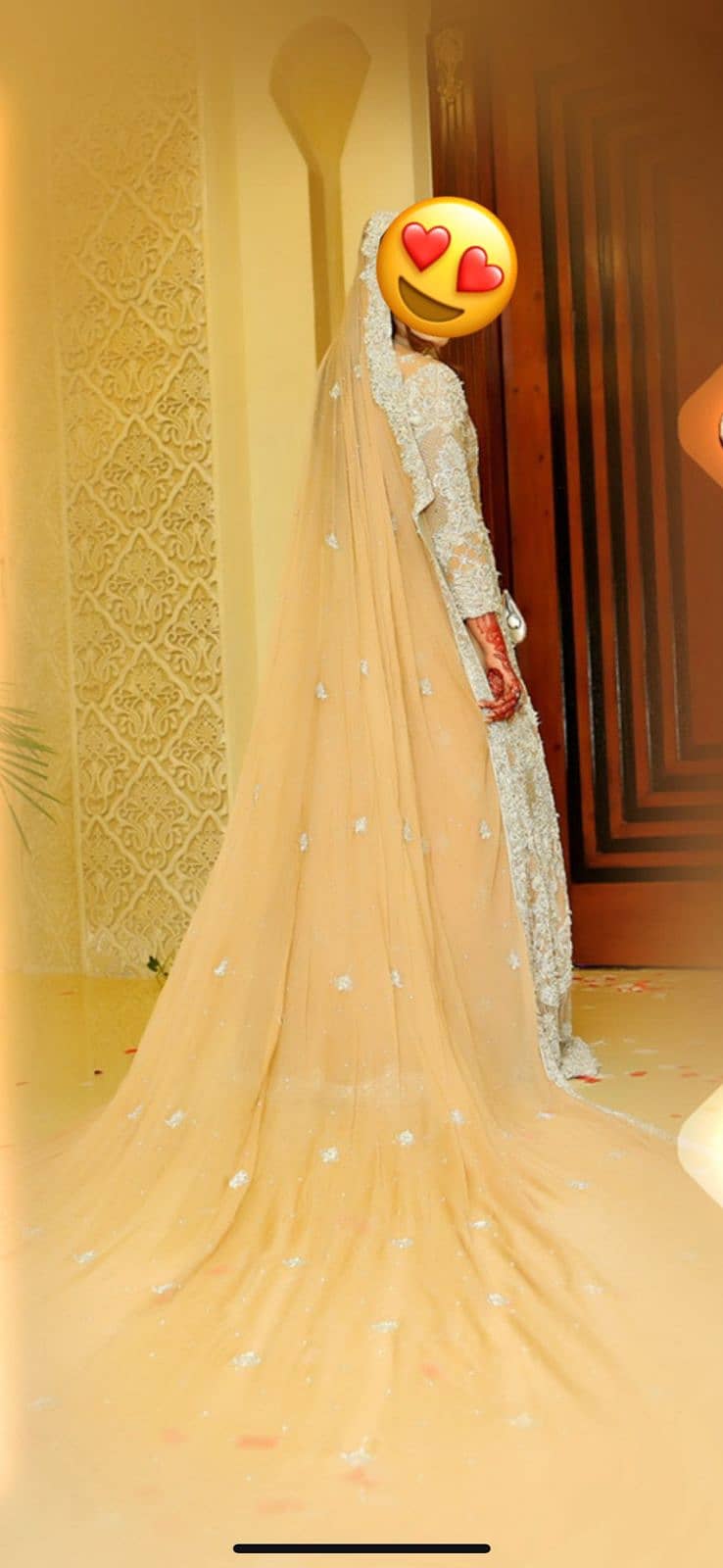 Bridal maxi/walima maxi/wedding dress/ bridal dress/groom wedding 1