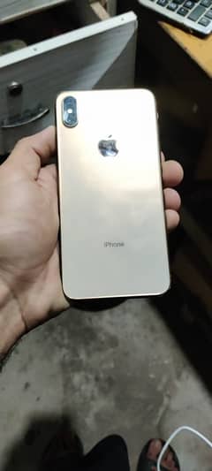 iPhone  x max   for sale  80 battery  health golden colour Jv sim 0