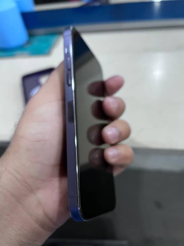 Iphone 14 pro max deep purple. . 128 jv 3