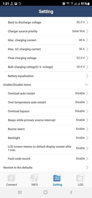 solar inverter crown 5.2kv model 5500 4