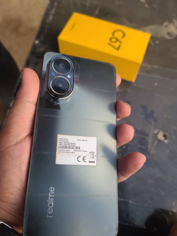 realme c67 with box 0