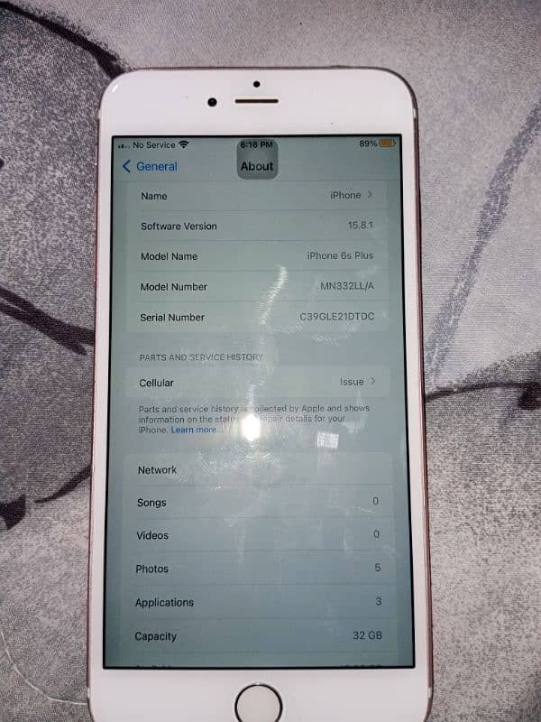 iphone 6s plus 32 gb bypass (03445828407) 1