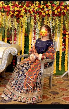 mehndi dress