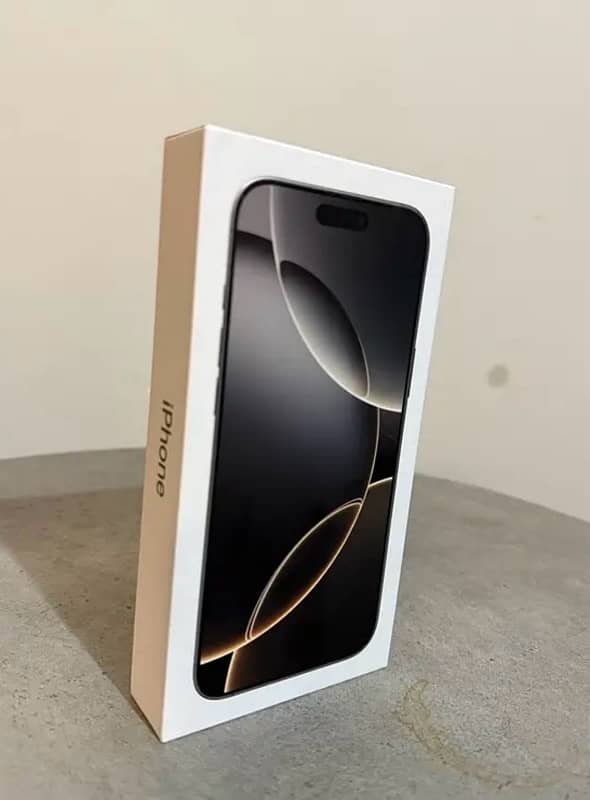 IPHONE 16 PRO MAX NATURAL TITANIUM 256 GB BOX PACKED 1