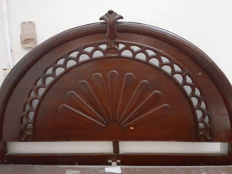 Wooden King Bed 2