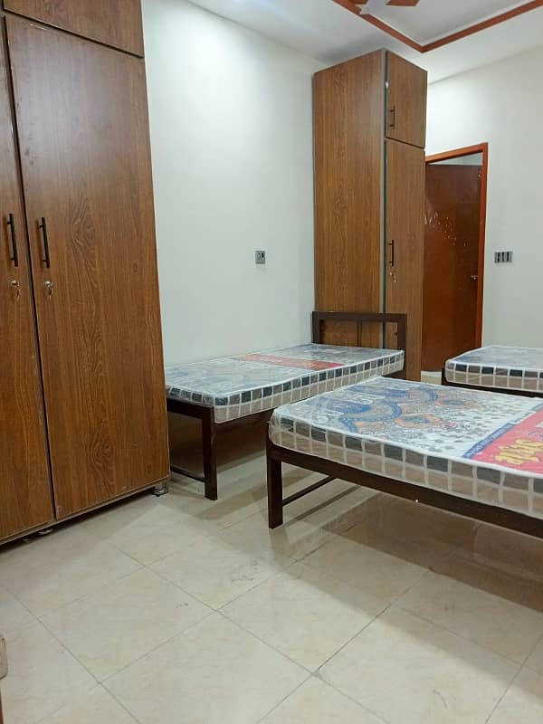 Running hostel building for rent setup for sale in Johar town opposite Umt university hostels area profitable building 15