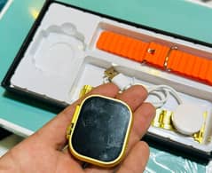 Ultra 6 smart watch with Golden chain