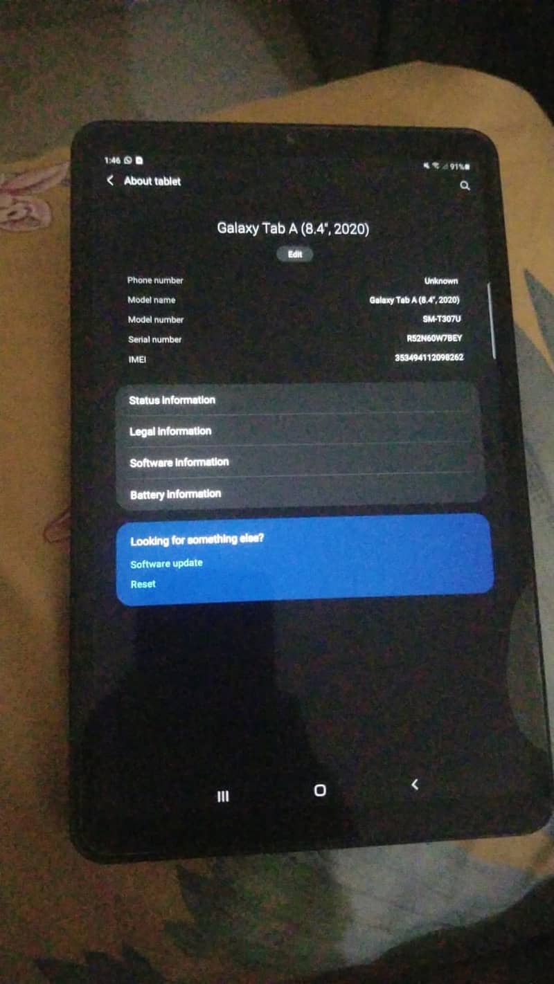 Urgent sale "Samsung Galaxy tab A" 3