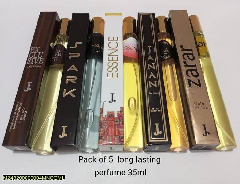 Junaid Jamshed Pack of 5 perfumes 2