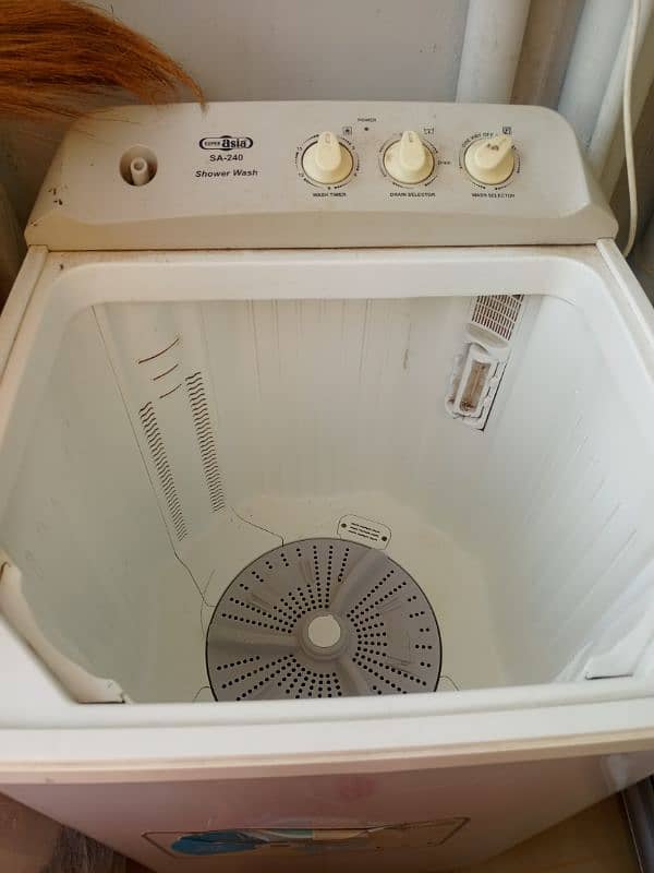 Super Asia washing machine 40 by 21 inches 1