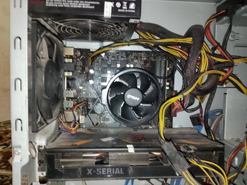 Rx 5500xt Ryzen 5 2600 GAMING PC 11