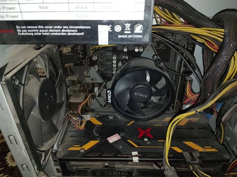 Rx 5500xt Ryzen 5 2600 GAMING PC 7