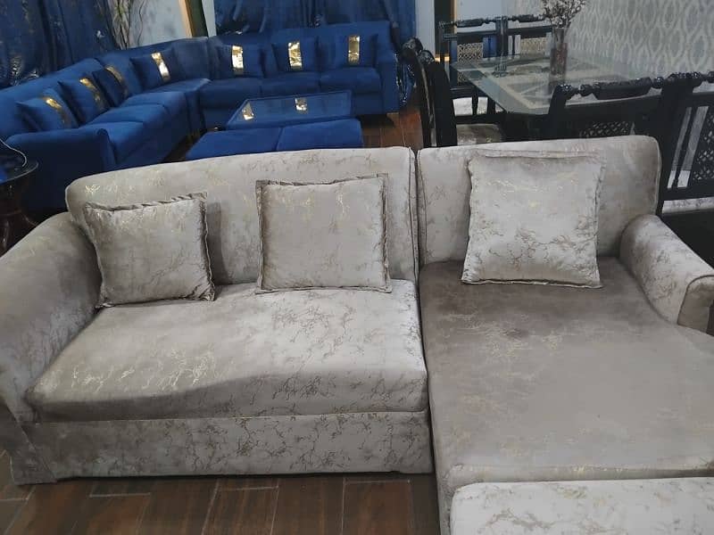 L shaped 5 seater sofa 1