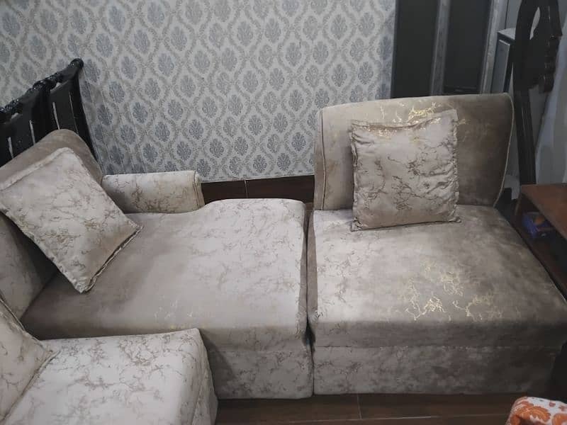 L shaped 5 seater sofa 2