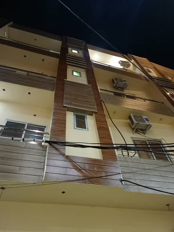 Running hostel building for rent setup for sale in Ali town near orange line station hostels area profitable building 1