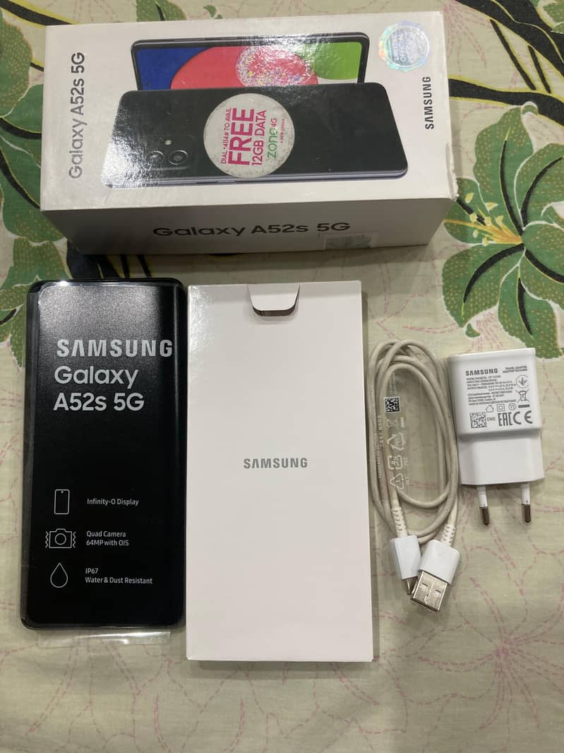 Samsung A52s 5G - with Complete Box 4