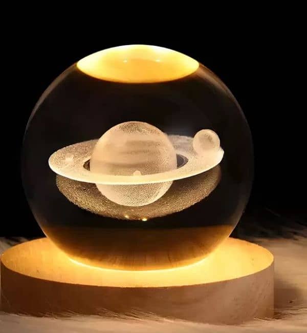 3d Crystal Ball Lamp 1