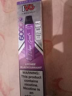 disposable vape 6000 pufs