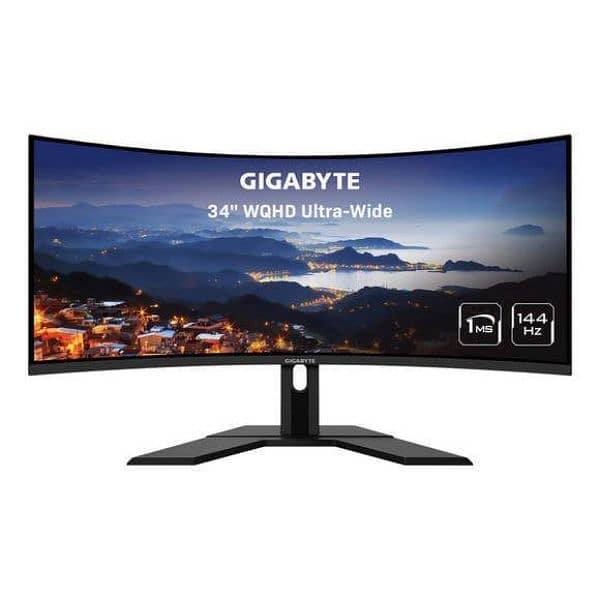 Gigabyte 34" LED monitor 0