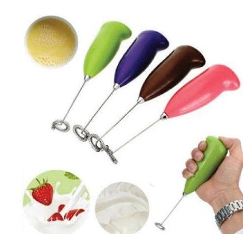 Handheld Mini Electric Coffee/Egg/Milk Beater Foamer Blender Stirrer 4