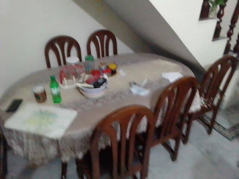 Table for sale condition is good 1