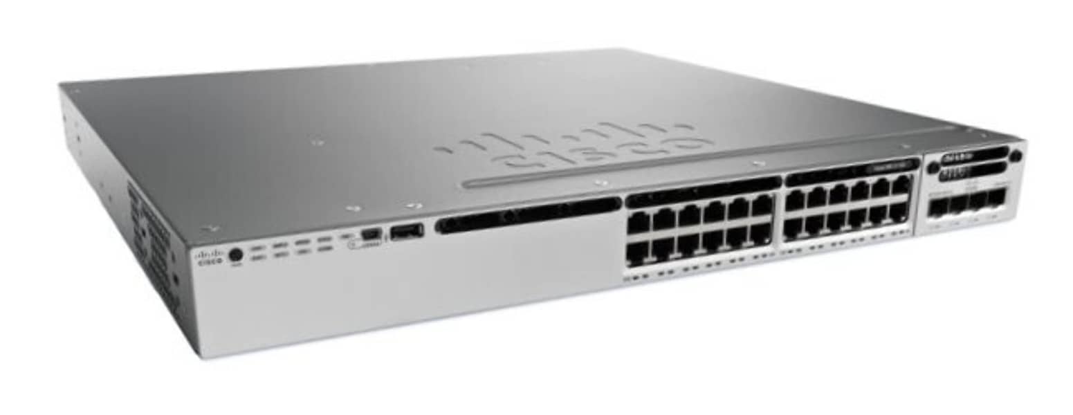 Cisco Catalyst 3850-24P/48P Switch avilable. 4