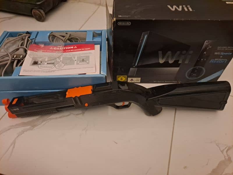 Nintendo Wii never used,  just as it is when brought 2