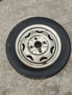 13" Complete Spare Wheel for Cultus, Khyber, and any other Car