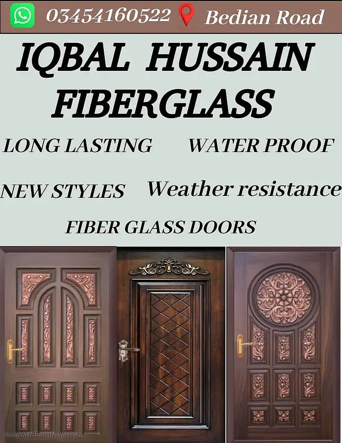 Doors | Fiber glass doors | water proof doors | 03274087584 0