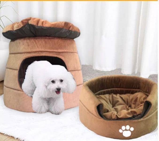 Premium Quality Velvet pet house for kittens 4