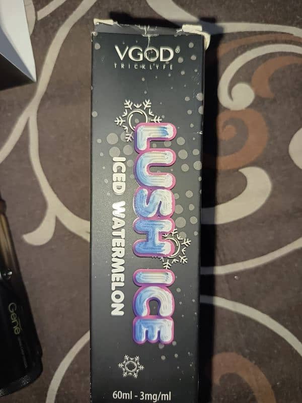 Argus Pro Voopoo with VGOD Iced Watermelon flavor 60ml 6